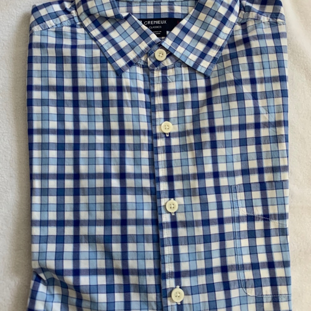 Cremiux short sleeve shirt for men size. L
